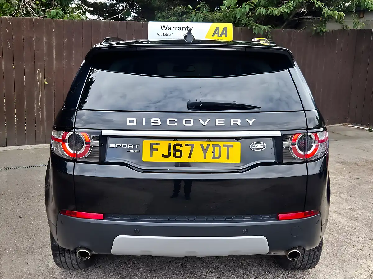 Used 2017 Land Rover Discovery Sport Hse Luxury Santorini Black - Interior and Exterior details 6