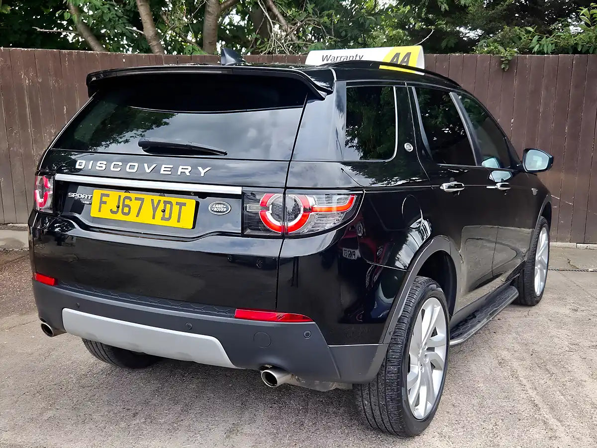 Used 2017 Land Rover Discovery Sport Hse Luxury Santorini Black - Interior and Exterior details 8