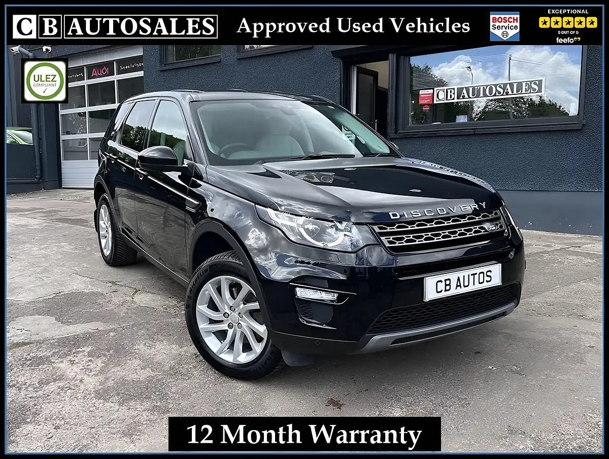 Used 2017 Land Rover Discovery Sport Se Tech Black - Front View