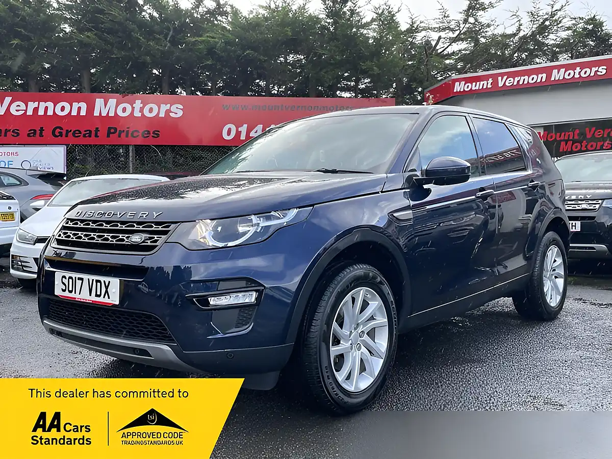 Used 2017 Land Rover Discovery Sport Se Tech Blue - Front View