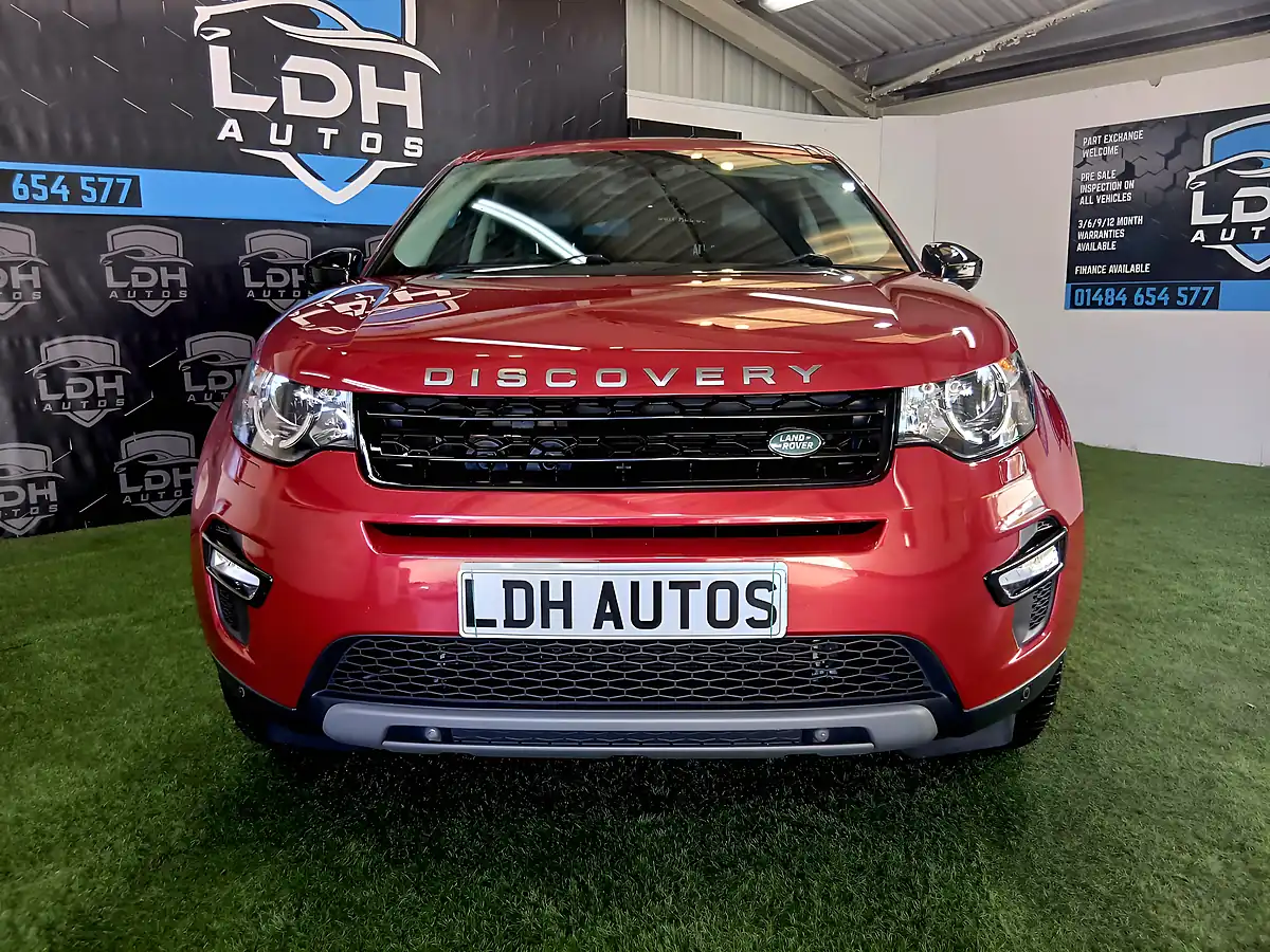 Used 2017 Land Rover Discovery Sport Se Tech Red - Interior and Exterior details 2