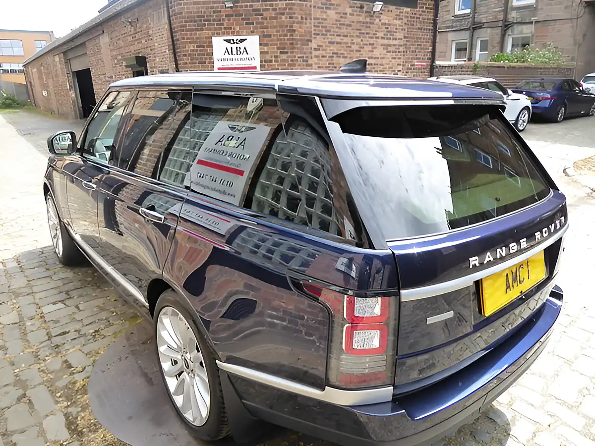 Used 2017 Land Rover Range Rover Autobiography Blue - Interior and Exterior details 4