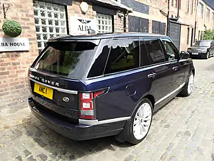 Used 2017 Land Rover Range Rover Autobiography Blue - Interior and Exterior details 6