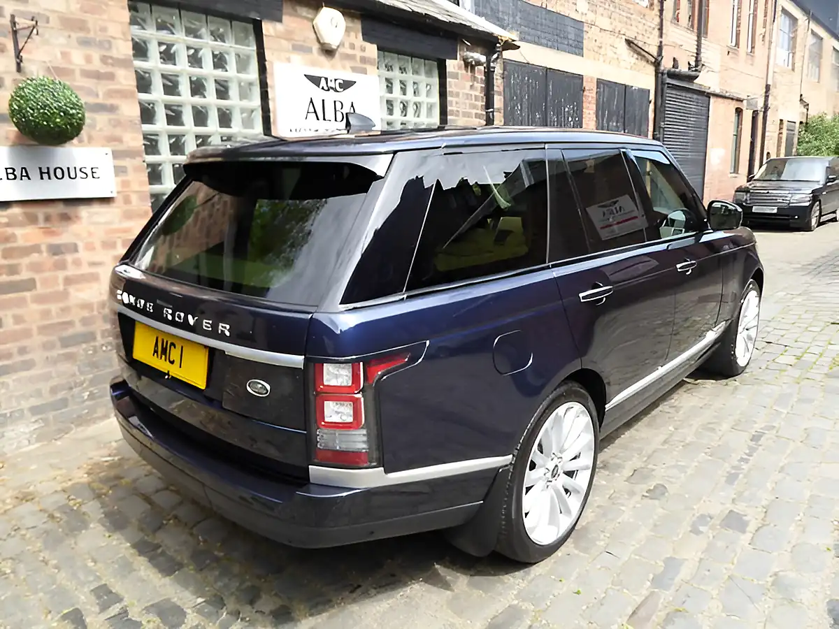 Used 2017 Land Rover Range Rover Autobiography Blue - Interior and Exterior details 6