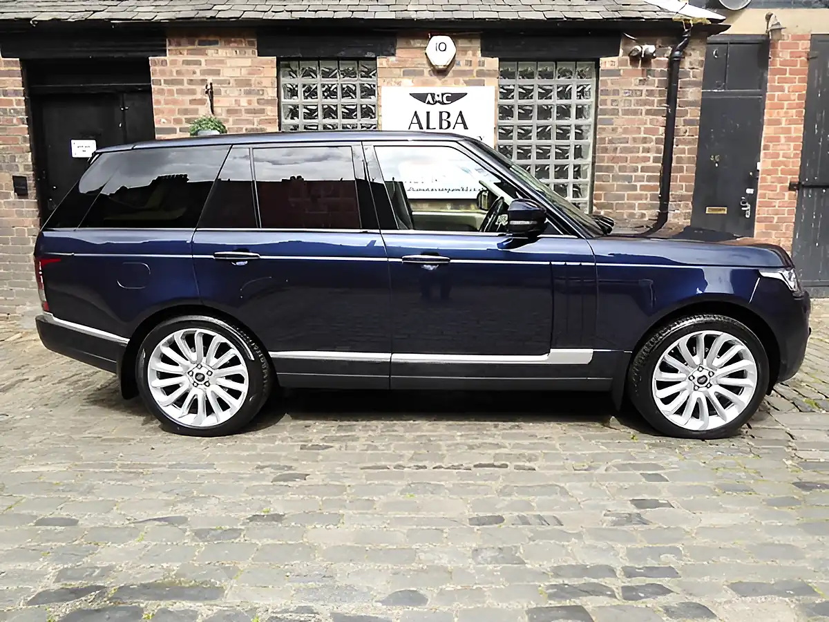 Used 2017 Land Rover Range Rover Autobiography Blue - Interior and Exterior details 7