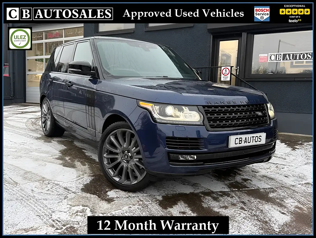 Used 2017 Land Rover Range Rover Autobiography Blue - Front View