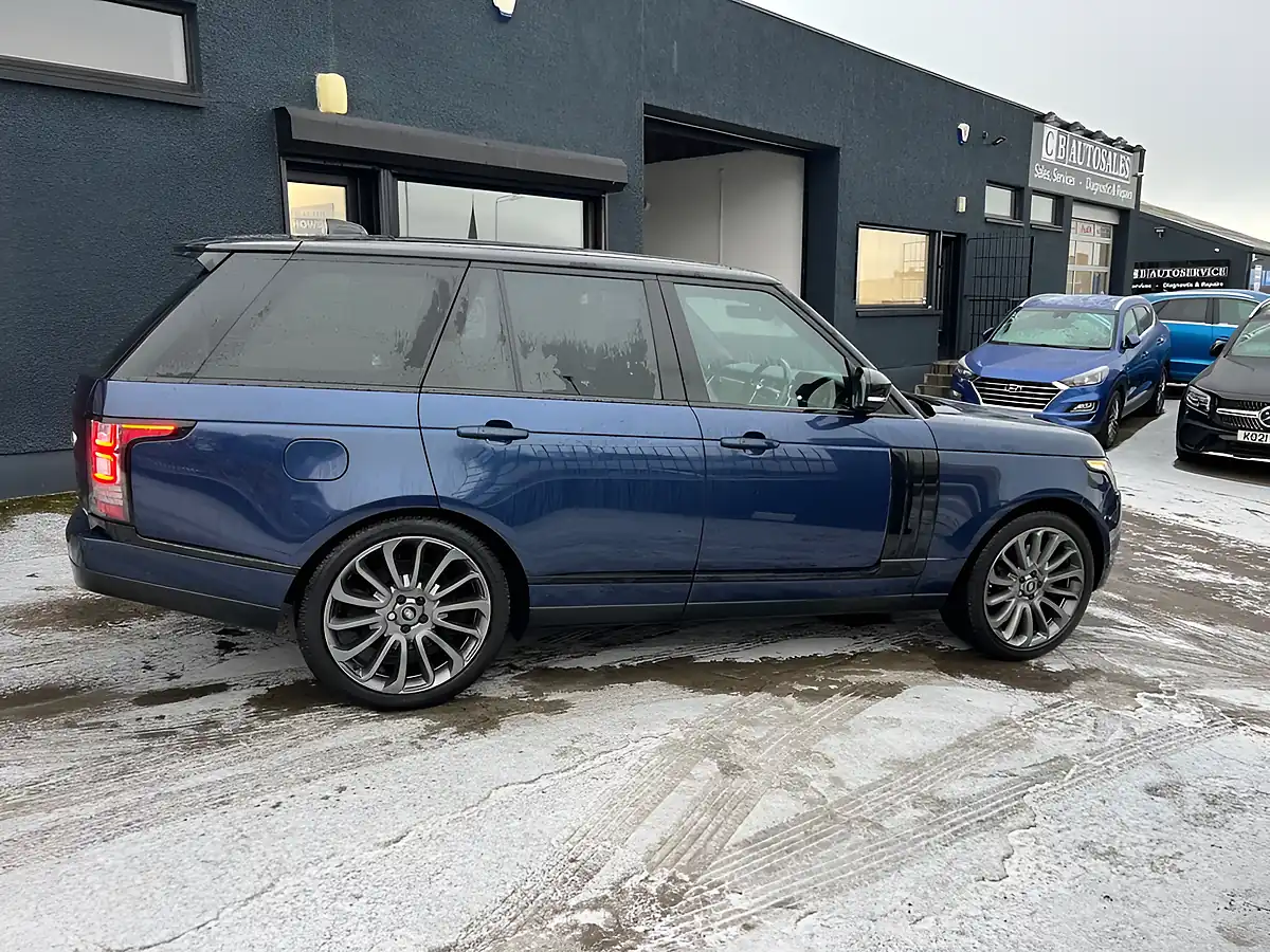 Used 2017 Land Rover Range Rover Autobiography Blue - Interior and Exterior details 5