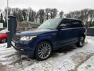 Used 2017 Land Rover Range Rover Autobiography Blue - Interior and Exterior details 8