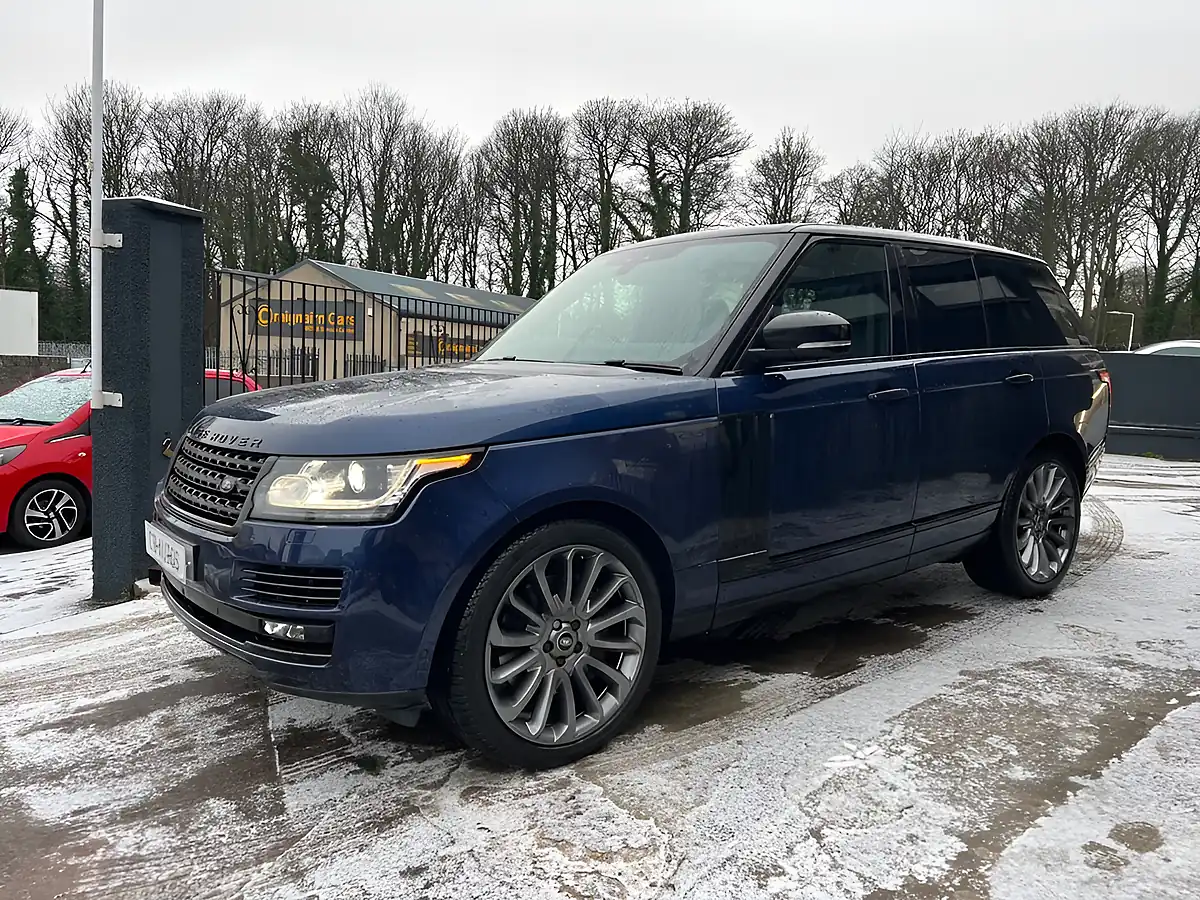 Used 2017 Land Rover Range Rover Autobiography Blue - Interior and Exterior details 8