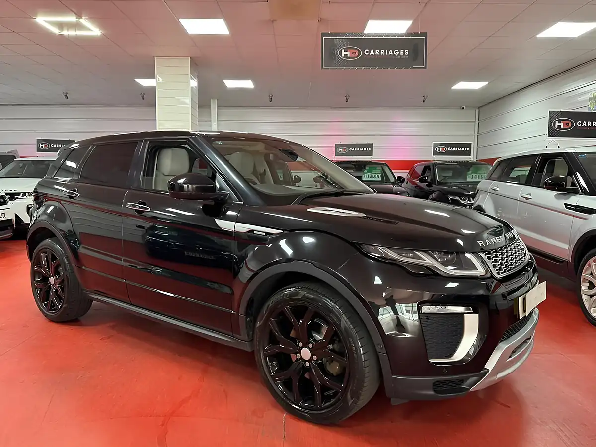 Used 2017 Land Rover Range Rover Evoque Autobiography Black - Front View