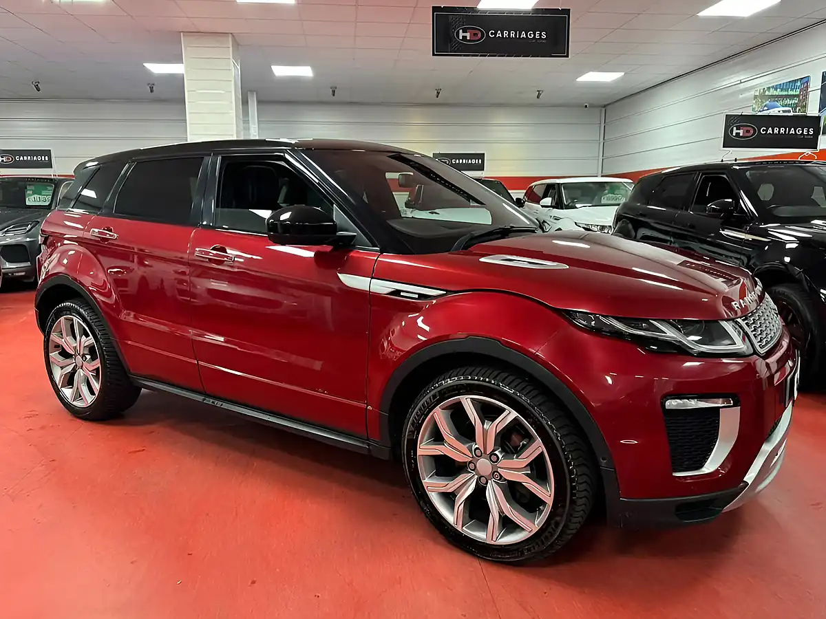 Used 2017 Land Rover Range Rover Evoque Autobiography Red - Interior and Exterior details 2
