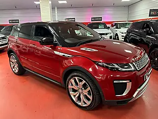 Used 2017 Land Rover Range Rover Evoque Autobiography Red - Interior and Exterior details 3