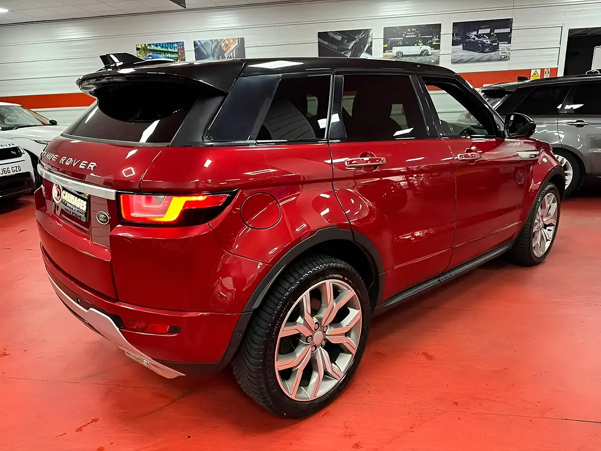 Used 2017 Land Rover Range Rover Evoque Autobiography Red - Interior and Exterior details 6