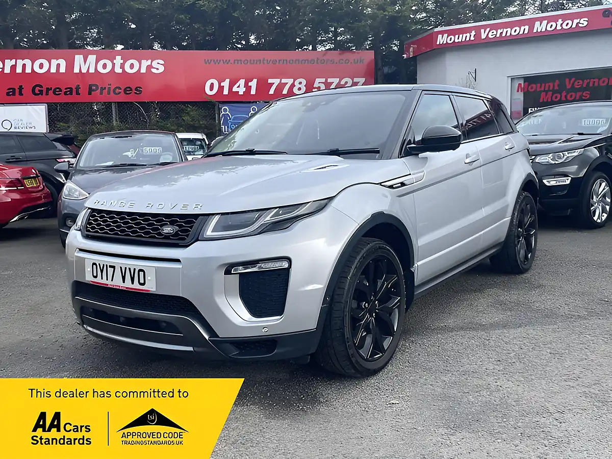 Used 2017 Land Rover Range Rover Evoque Autobiography Silver - Front View