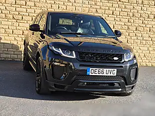 Used 2017 Land Rover Range Rover Evoque Hse Dynamic Black - Interior and Exterior details 8