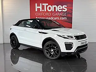 Used 2017 Land Rover Range Rover Evoque Hse Dynamic Convertible White - Interior and Exterior details 2