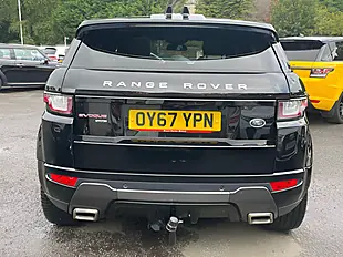 Used 2017 Land Rover Range Rover Evoque Hse Dynamic Lux Black - Interior and Exterior details 7