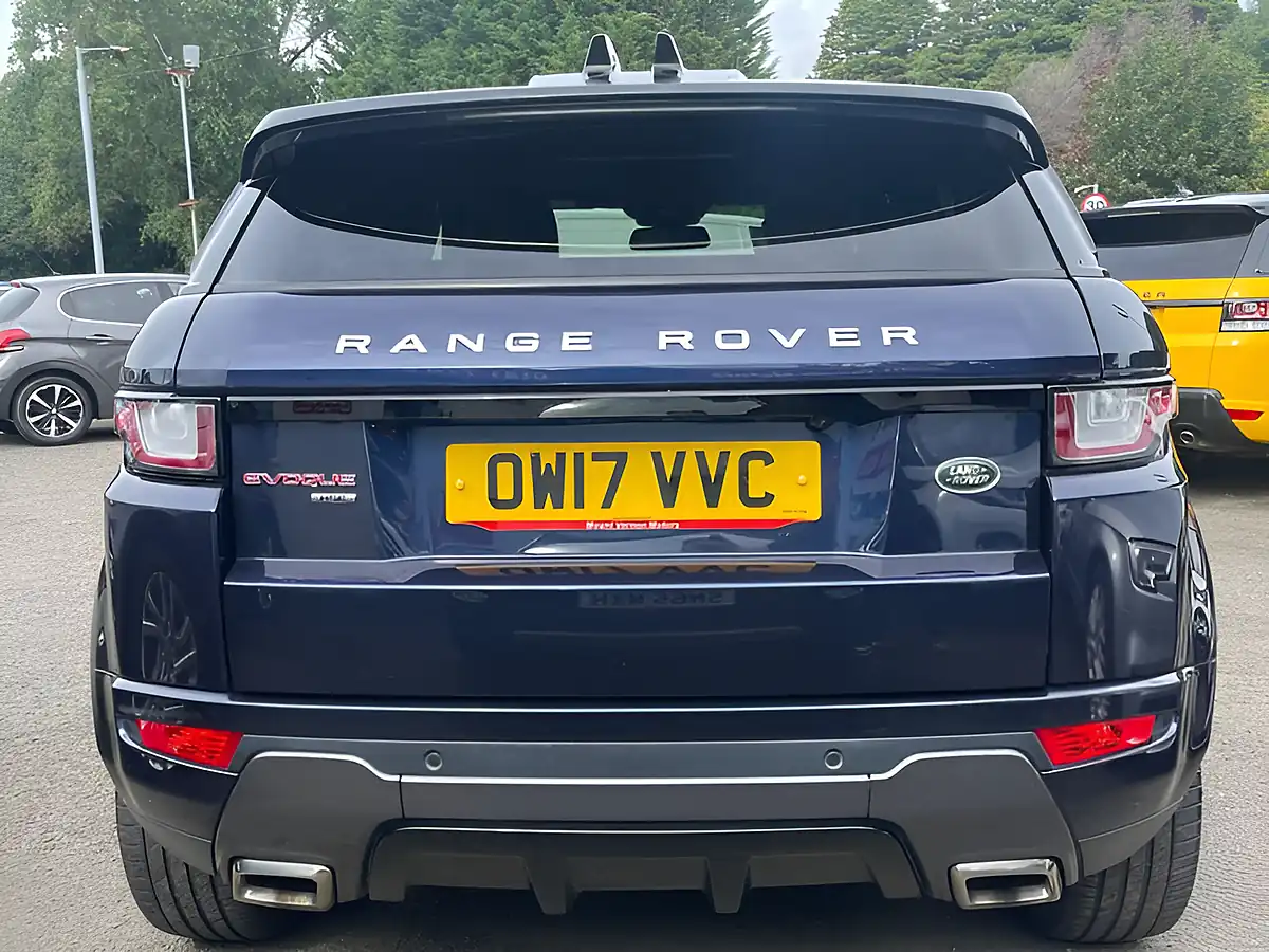 Used 2017 Land Rover Range Rover Evoque Hse Dynamic Lux Blue - Interior and Exterior details 7