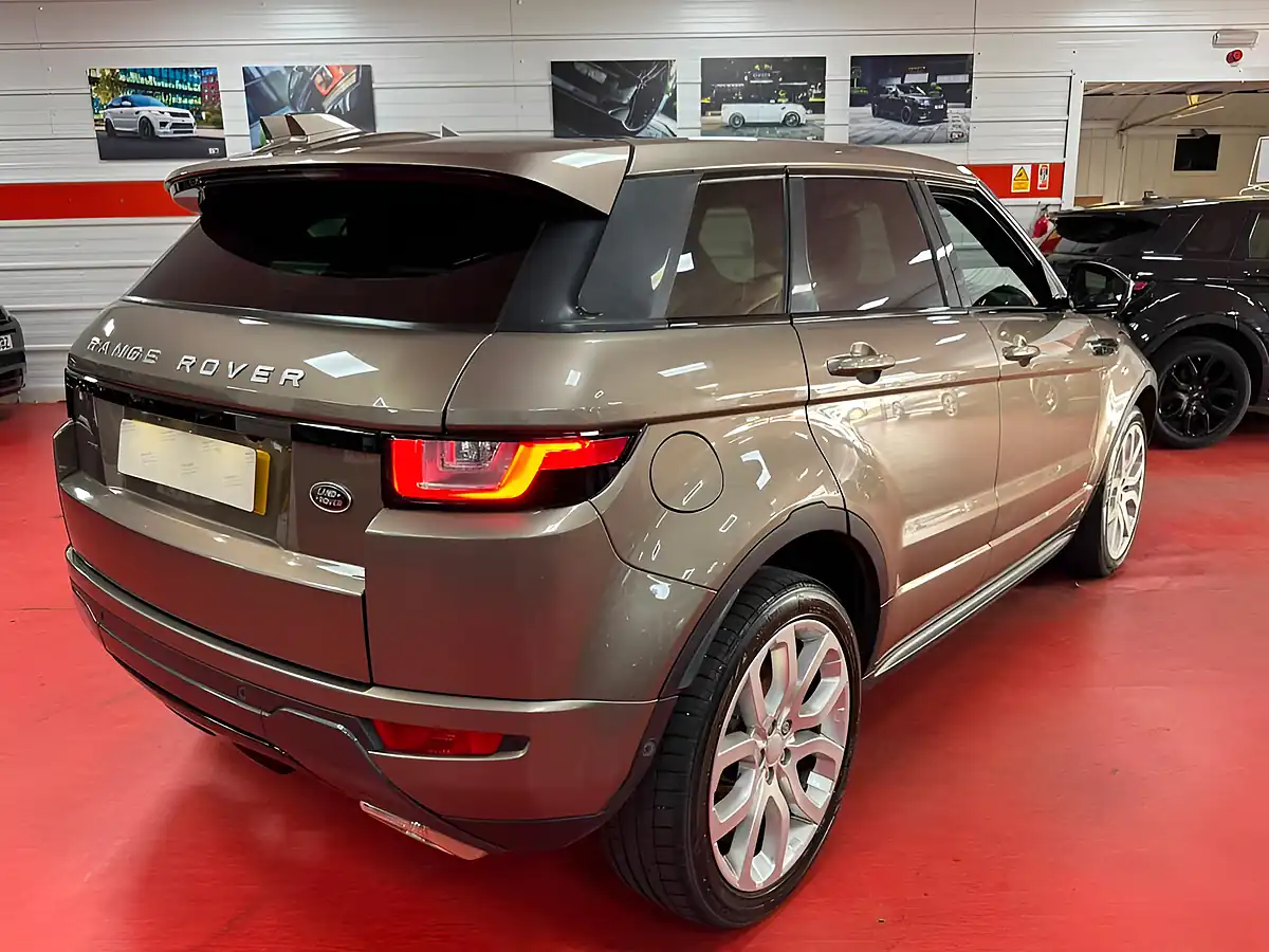 Used 2017 Land Rover Range Rover Evoque Hse Dynamic Lux Brown - Interior and Exterior details 4
