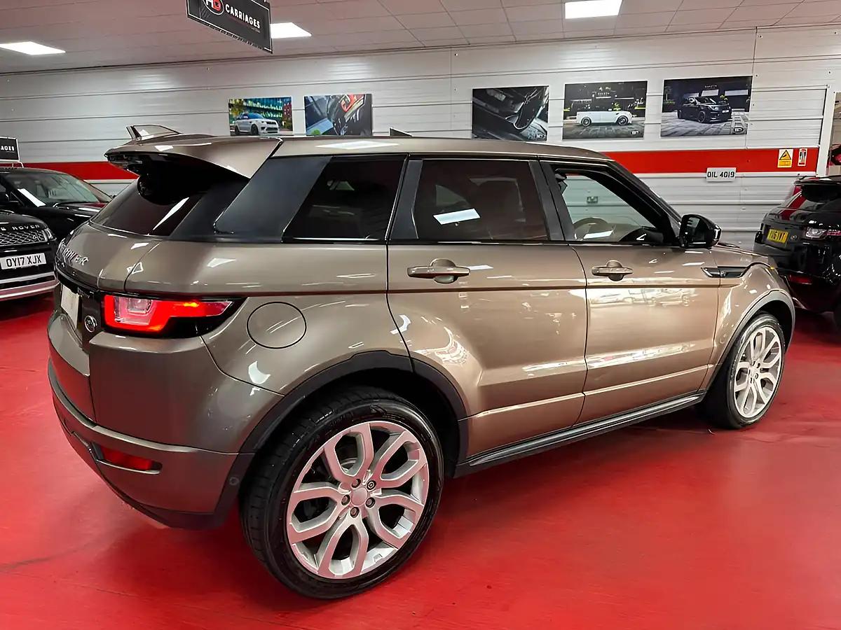 Used 2017 Land Rover Range Rover Evoque Hse Dynamic Lux Brown - Interior and Exterior details 5
