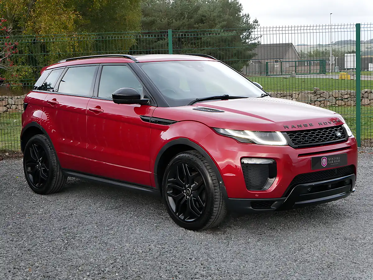 Used 2017 Land Rover Range Rover Evoque Hse Dynamic Lux Firenze Red - Interior and Exterior details 2