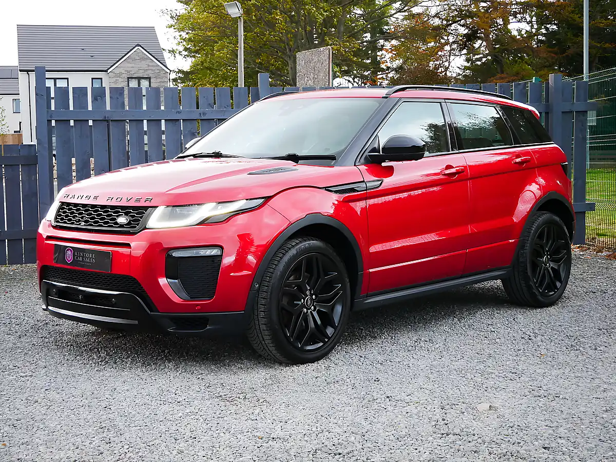 Used 2017 Land Rover Range Rover Evoque Hse Dynamic Lux Firenze Red - Interior and Exterior details 4