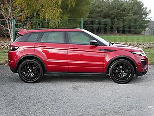 Used 2017 Land Rover Range Rover Evoque Hse Dynamic Lux Firenze Red - Interior and Exterior details 5