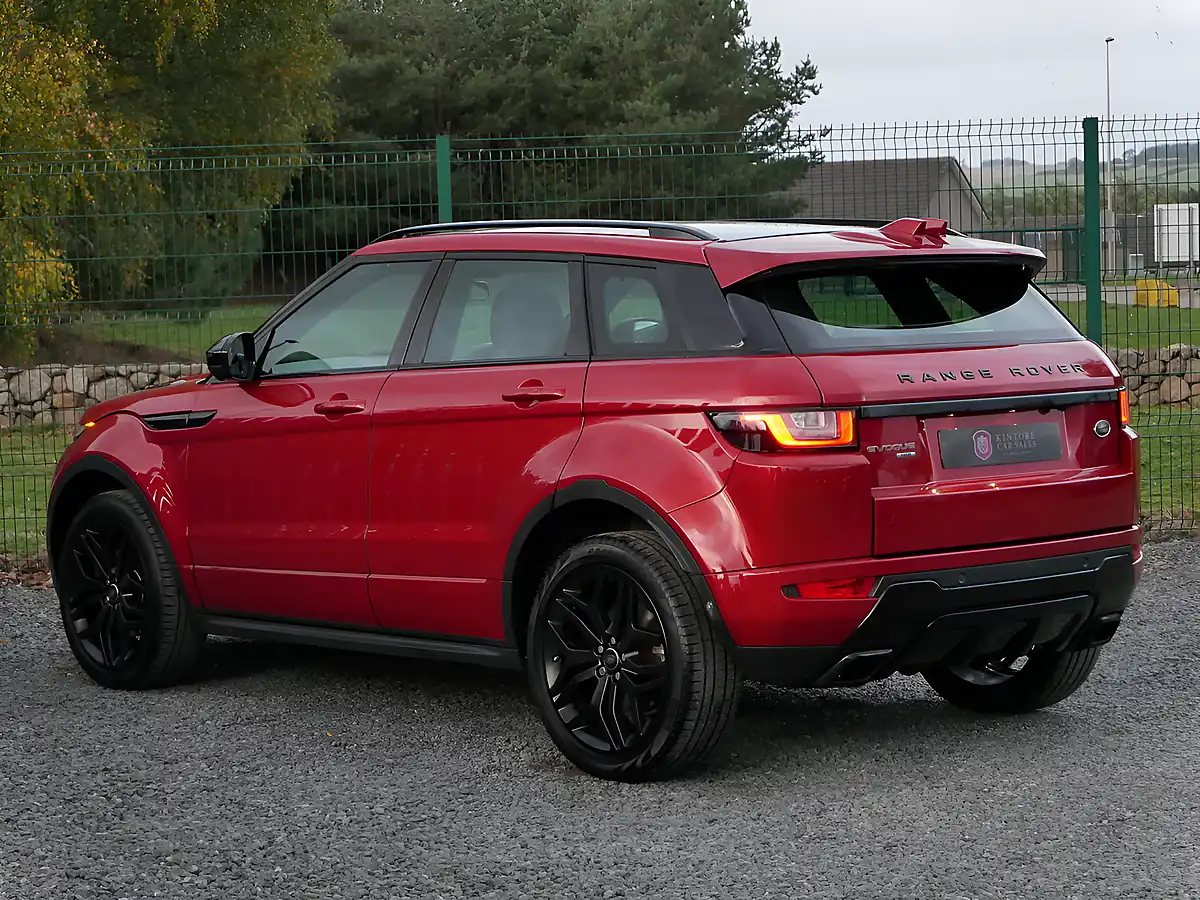 Used 2017 Land Rover Range Rover Evoque Hse Dynamic Lux Firenze Red - Interior and Exterior details 7