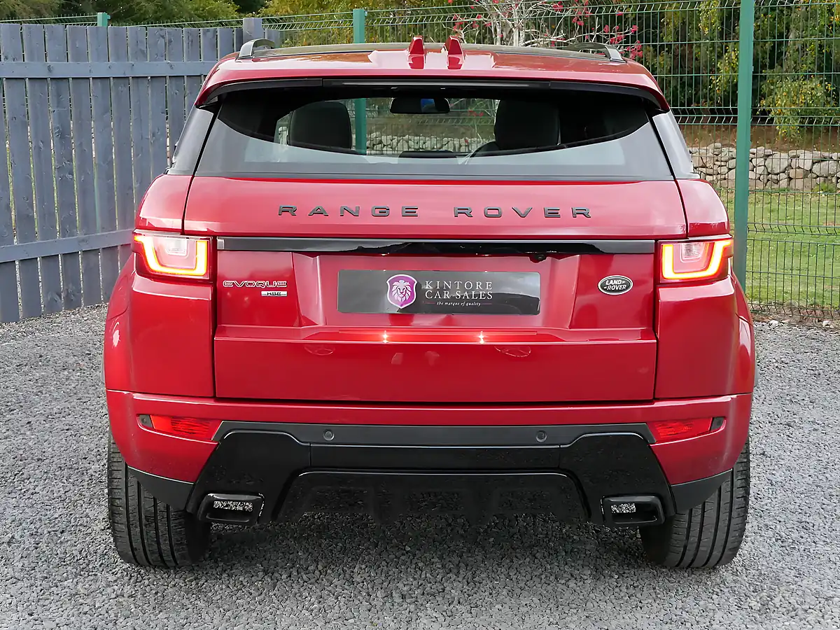 Used 2017 Land Rover Range Rover Evoque Hse Dynamic Lux Firenze Red - Interior and Exterior details 8