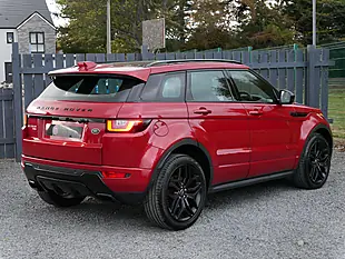Used 2017 Land Rover Range Rover Evoque Hse Dynamic Lux Firenze Red - Interior and Exterior details 9