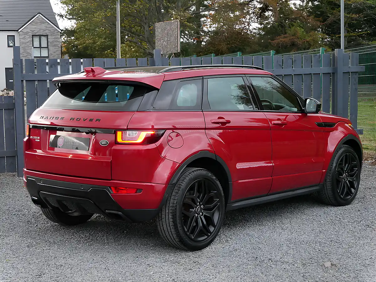 Used 2017 Land Rover Range Rover Evoque Hse Dynamic Lux Firenze Red - Interior and Exterior details 9