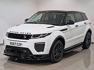 Used 2017 Land Rover Range Rover Evoque Hse Dynamic Lux White - Interior and Exterior details 3