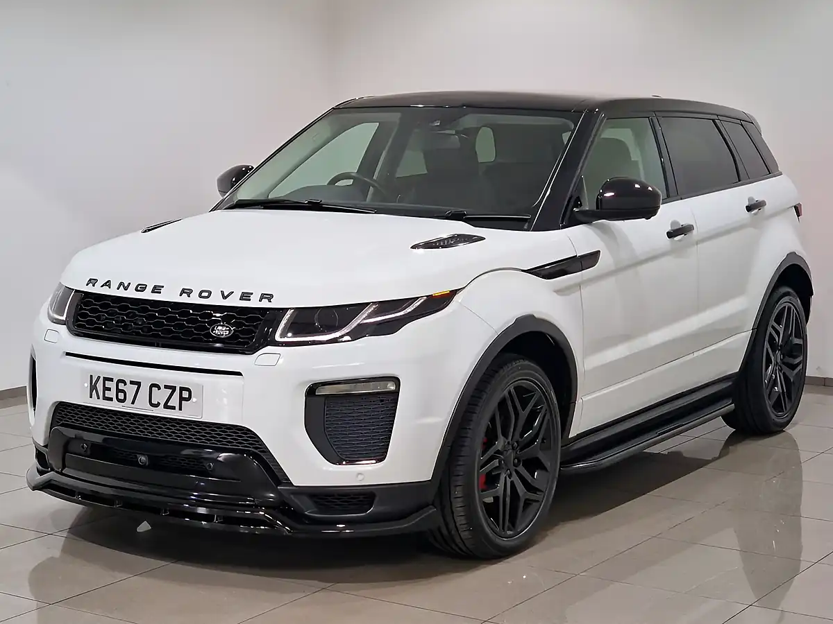 Used 2017 Land Rover Range Rover Evoque Hse Dynamic Lux White - Interior and Exterior details 3
