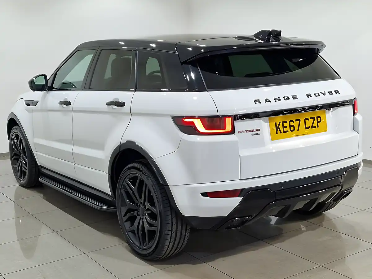Used 2017 Land Rover Range Rover Evoque Hse Dynamic Lux White - Interior and Exterior details 4
