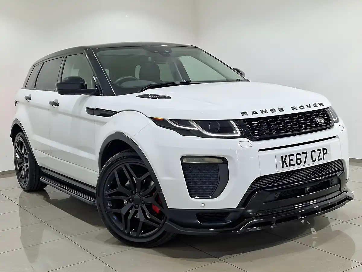 Used 2017 Land Rover Range Rover Evoque Hse Dynamic Lux White - Interior and Exterior details 7