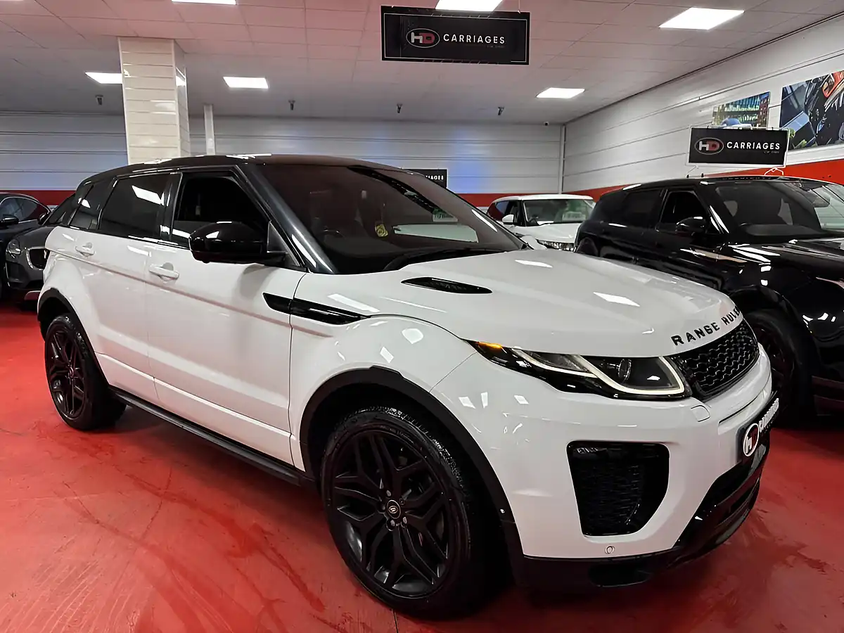 Used 2017 Land Rover Range Rover Evoque Hse Dynamic Lux White - Interior and Exterior details 2
