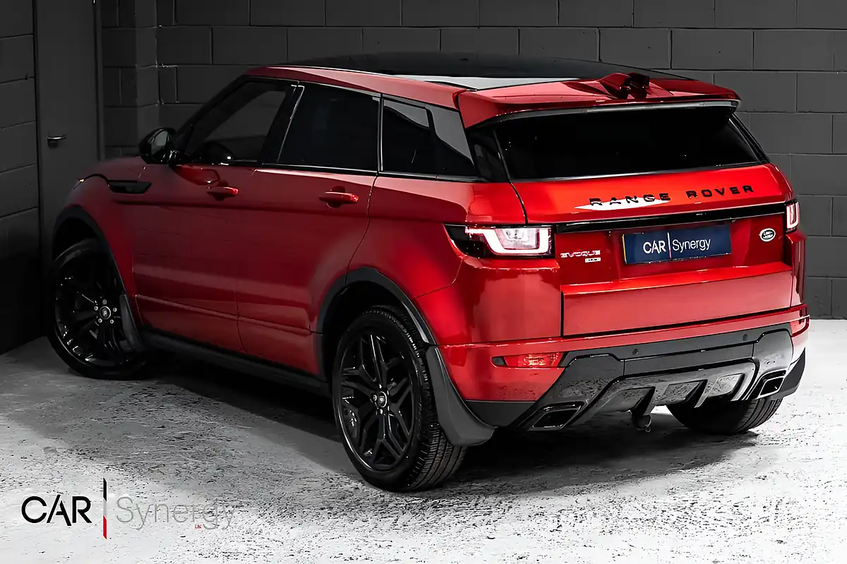 Used 2017 Land Rover Range Rover Evoque Hse Dynamic Red - Interior and Exterior details 3