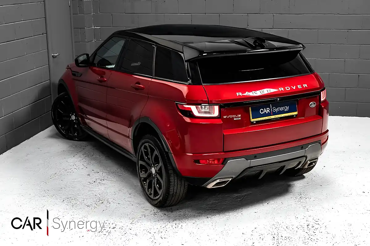 Used 2017 Land Rover Range Rover Evoque Hse Dynamic Red - Interior and Exterior details 2