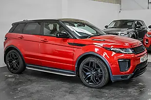 Used 2017 Land Rover Range Rover Evoque Hse Dynamic Red - Interior and Exterior details 3