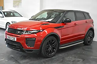 Used 2017 Land Rover Range Rover Evoque Hse Dynamic Red - Interior and Exterior details 5