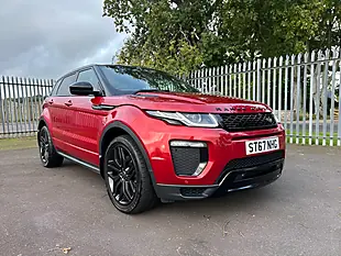 Used 2017 Land Rover Range Rover Evoque Hse Dynamic Red - Interior and Exterior details 2