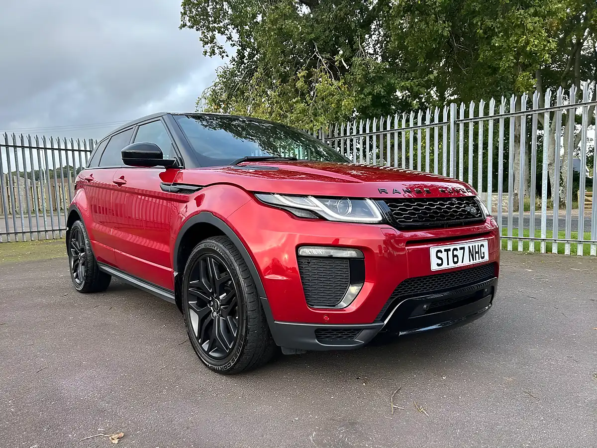 Used 2017 Land Rover Range Rover Evoque Hse Dynamic Red - Interior and Exterior details 2