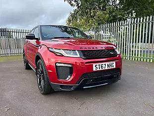 Used 2017 Land Rover Range Rover Evoque Hse Dynamic Red - Interior and Exterior details 3