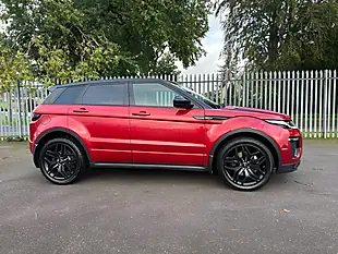 Used 2017 Land Rover Range Rover Evoque Hse Dynamic Red - Interior and Exterior details 4