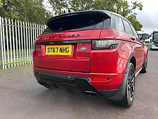 Used 2017 Land Rover Range Rover Evoque Hse Dynamic Red - Interior and Exterior details 6