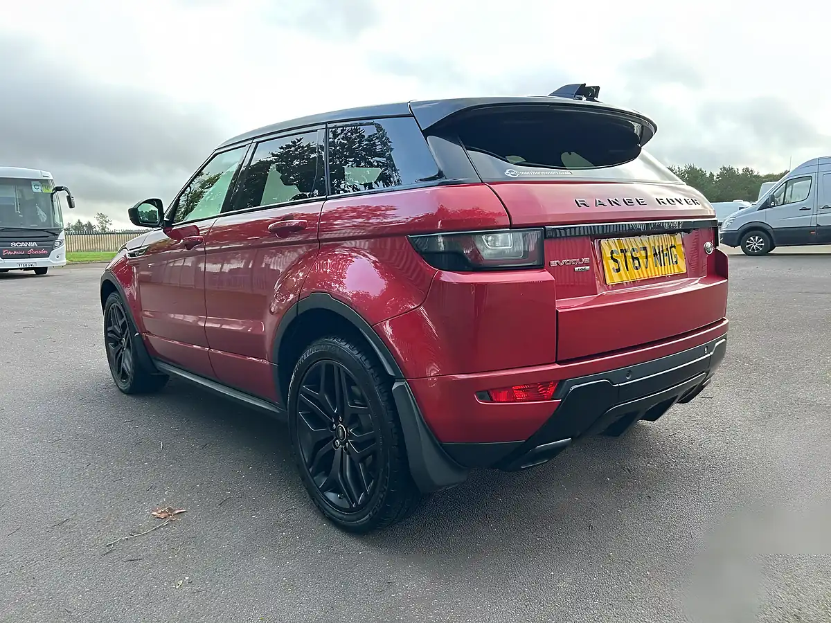 Used 2017 Land Rover Range Rover Evoque Hse Dynamic Red - Interior and Exterior details 7