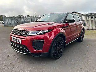 Used 2017 Land Rover Range Rover Evoque Hse Dynamic Red - Interior and Exterior details 8