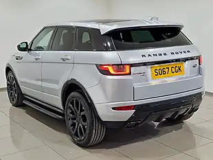 Used 2017 Land Rover Range Rover Evoque Hse Dynamic Silver - Interior and Exterior details 4
