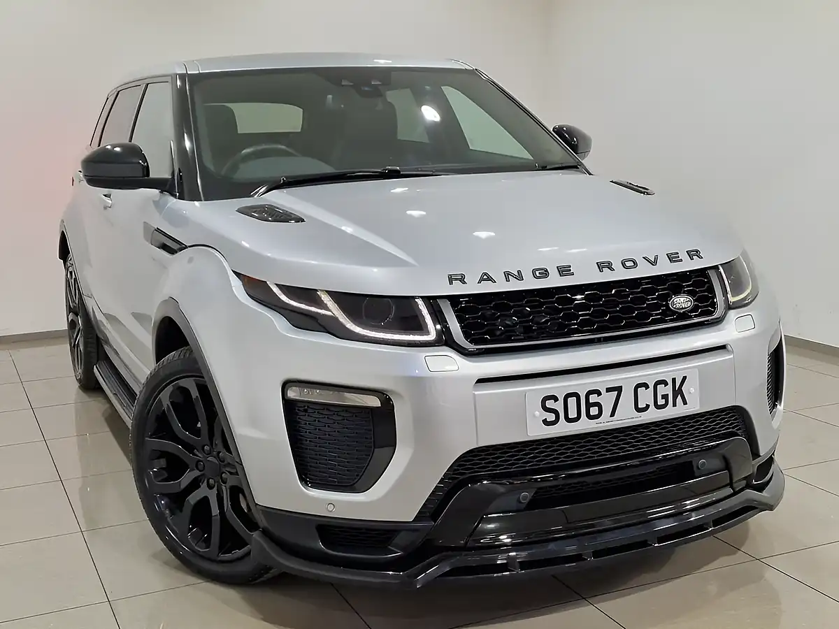 Used 2017 Land Rover Range Rover Evoque Hse Dynamic Silver - Interior and Exterior details 8