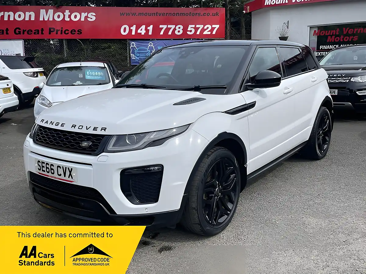Used 2017 Land Rover Range Rover Evoque Hse Dynamic White - Front View